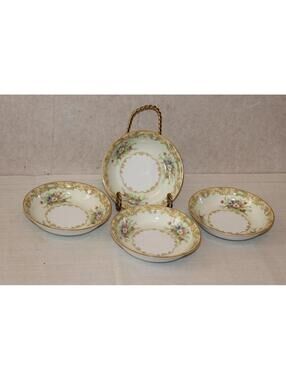 Vintage Noritake Gramatan Fruit Dessert Bowls - Set of 4